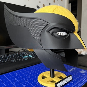 Wolverine maszk ajándék tartóval! - kellékek & szerszámok - díszíthető tárgyak - műanyag - Meska.hu