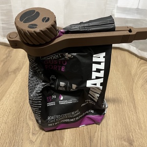 Kávés tasakzár és adagoló sett - stílusos frissesség minden napra! - Meska.hu