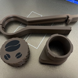 Kávés tasakzár és adagoló sett - stílusos frissesség minden napra! - otthon & életmód - konyhafelszerelés, tálalás - konyhai tárolás - tea & kávé tárolás - Meska.hu