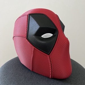 Deadpool Cosplay Maszk / Sisak + AJÁNDÉK Egyedi Tartó Állvány! - ruha & divat - jelmez & álarc - álarc - Meska.hu