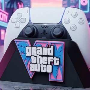 PS5 / Konzoltartó � GTA VI dizájn - Meska.hu