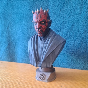 Darth Maul mellszobor, Művészet, Makett, modell, Festészet, MESKA