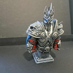 Lich King mellszobor - művészet - makett, modell - Meska.hu