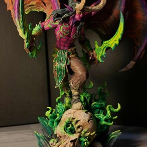 Illidan Stormrage szobor - Word Of Warcraft - Meska.hu