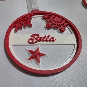 Karácsonyfa Neves kutyás/macskás/sima dísz - karácsony - karácsonyi lakásdekoráció - karácsonyfadíszek - Meska.hu