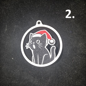 Cicás karácsonyfadísz - karácsony - karácsonyi lakásdekoráció - karácsonyfadíszek - Meska.hu