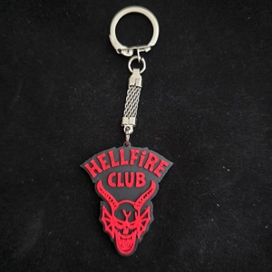 Stranger Things Hellfire kulcstartó - Meska.hu
