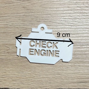 Karácsonyfadísz - Check engine - Meska.hu