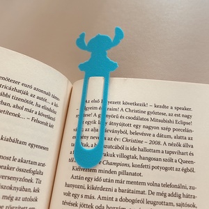 Könyvjelző - Stitch, Könyv & Zene, Könyvjelző, Újrahasznosított alapanyagból készült termékek, MESKA