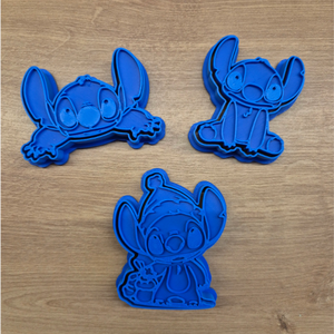 3D Nyomtatott Stitch Süteménykiszúró és Pecsételő Szett - otthon & életmód - konyhafelszerelés, tálalás - sütés, főzés - sütikiszúró - Meska.hu
