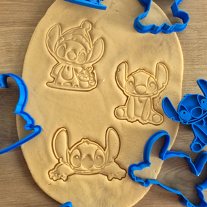 3D Nyomtatott Stitch Süteménykiszúró és Pecsételő Szett - otthon & életmód - konyhafelszerelés, tálalás - sütés, főzés - sütikiszúró - Meska.hu