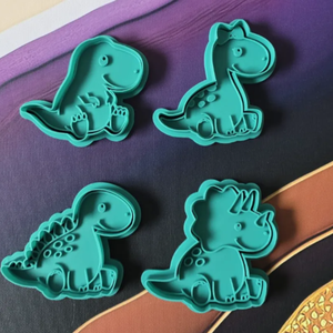 Eladó Cuki Bébi Dinoszaurusz Süteménykiszúró Szett (4 darabos), Otthon & Életmód, Konyhafelszerelés, tálalás, Sütés, főzés, Sütikiszúró, , Nálatok is nagy kedvencek a dínók? A PrintPointConsole elhozta a legaranyosabb konyhai kiegészítőt ..., MESKA