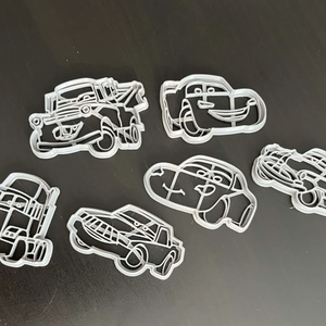 3D Nyomtatott Verdák Süteménykiszúró Szett (6 darabos) - Meska.hu