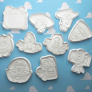  Toy Story Karakterek Süteménykiszúró Készlet (10 darabos) - Meska.hu