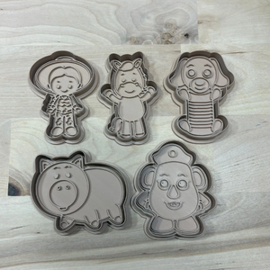 Toy Story (Játékháború) ihlette süteménykiszúró szett (5 db) - otthon & életmód - konyhafelszerelés, tálalás - sütés, főzés - sütikiszúró - Meska.hu