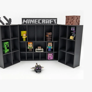 Minecraft gyűjtői polc és bemutató állvány  - otthon & életmód - dekoráció - asztal és polc dekoráció - dekorációs tál, tartó - Meska.hu
