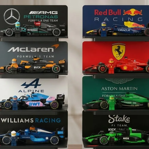 F1 Team LEGO Bemutató Állvány - Meska.hu