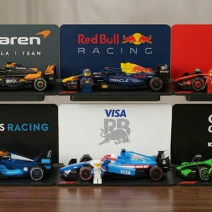 F1 Team LEGO Bemutató Állvány - baba - mama - babaszobabútor - játéktároló - Meska.hu