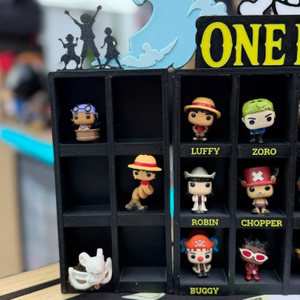 One Piece Minifigura Tároló Vitrin és Polcrendszer, Otthon & Életmód, Dekoráció, Asztal és polc dekoráció, Dekorációs tál, tartó, , MESKA