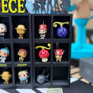 One Piece Minifigura Tároló Vitrin és Polcrendszer - otthon & életmód - dekoráció - asztal és polc dekoráció - dekorációs tál, tartó - Meska.hu