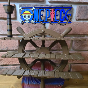  One Piece Gyűjtői Polc  - otthon & életmód - dekoráció - asztal és polc dekoráció - dekorációs tál, tartó - Meska.hu