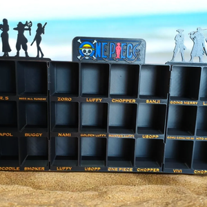  One Piece Gyűjtői Minifigura Vitrin  - Meska.hu