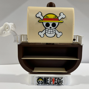  One Piece Going Merry Gyűjtői Figuratartó és Polc - otthon & életmód - dekoráció - asztal és polc dekoráció - dekorációs tál, tartó - Meska.hu