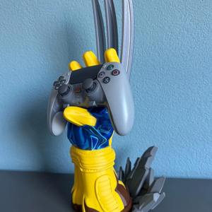 Wolverine (Rozsomák) 3D Nyomtatott Kontrollertartó Állvány - Meska.hu