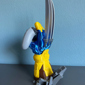 Wolverine (Rozsomák) 3D Nyomtatott Kontrollertartó Állvány - otthon & életmód - tárolás & rendszerezés - kontroller tartók - Meska.hu