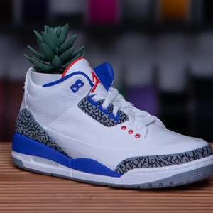 Air Jordan 3 Retro True Blue Sneaker Kaspó és Tároló - Meska.hu