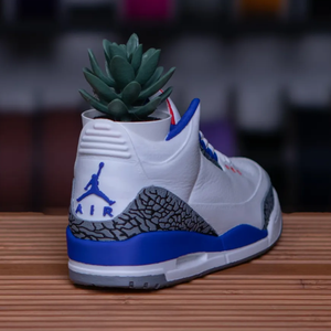 Air Jordan 3 Retro True Blue Sneaker Kaspó és Tároló - otthon & életmód - virágdekoráció - virágtartó - kaspó - Meska.hu