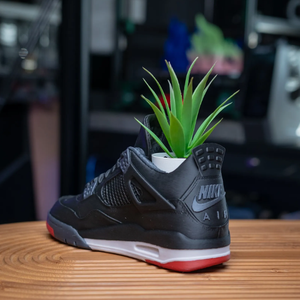 Air Jordan 4 Bred Stílusú Sneaker Kaspó és Tároló - otthon & életmód - virágdekoráció - virágtartó - kaspó - Meska.hu