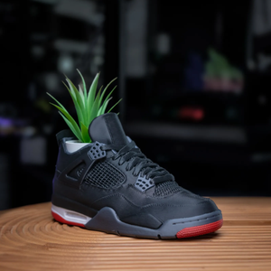 Air Jordan 4 Bred Stílusú Sneaker Kaspó és Tároló - otthon & életmód - virágdekoráció - virágtartó - kaspó - Meska.hu