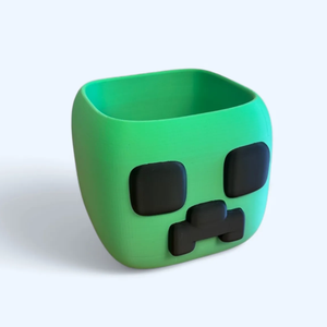  Minecraft Creeper Popcorn Vödör / Snack Tál - Meska.hu