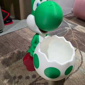 Super Mario Yoshi Tojás Popcorn Vödör / Édességtartó - otthon & életmód - konyhafelszerelés, tálalás - tálalás - kínálótál - Meska.hu