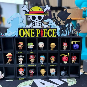 One Piece Minifigura Tároló Vitrin és Polcrendszer (Kinder Joy x Funko) - Meska.hu
