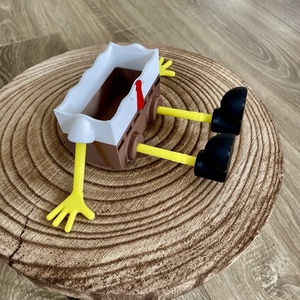 Konyhai szivacs tartó - SpongyBob Kockanadrág - otthon & életmód - konyhafelszerelés, tálalás - konyhai dekoráció - konyhai dísz - Meska.hu