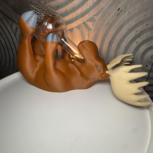 Jávorszarvas bortartó - otthon & életmód - konyhafelszerelés, tálalás - tálalás - bortartó - Meska.hu