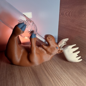 Jávorszarvas bortartó, Otthon & Életmód, Konyhafelszerelés, tálalás, Tálalás, Bortartó, Újrahasznosított alapanyagból készült termékek, MESKA