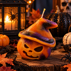 Boszorkány tök szilikon gyertyaöntő forma � Halloween tök szilikon forma - Meska.hu