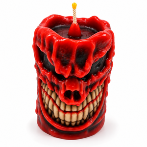 Szörnyes szál szilikon gyertyaöntő forma � Halloween koponyás szilikon forma - Meska.hu