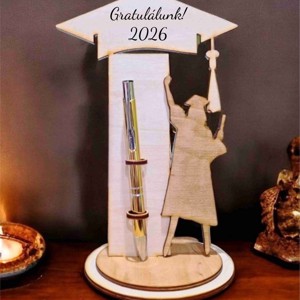 Ballagási tolltartó gratuláció, Otthon & Életmód, Dekoráció, Dísztárgy, , MESKA