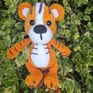 Hatalmas horgolt tigris - játék & sport - plüssállat & játékfigura - más figura - Meska.hu