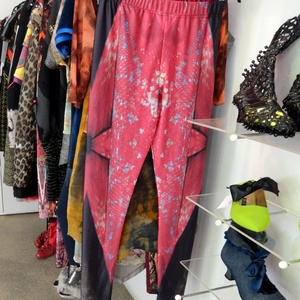 'Pikkelymasni' printelt leggings - ruha & divat - női ruha - nadrág - Meska.hu