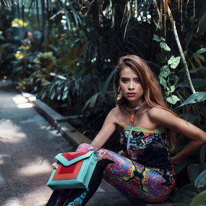 Mélytengeri uv reagens printelt leggings - ruha & divat - női ruha - nadrág - Meska.hu