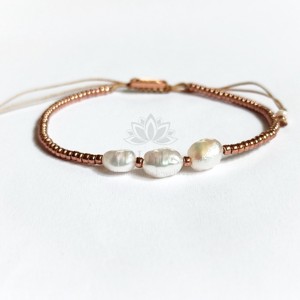 MIGI Pearl Trio karkötő  - Meska.hu