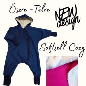 Tipegőknek softsell cozy csillagoverall- rendelésre - Meska.hu