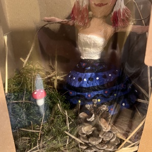 Mohatündér Erdöbe csomagolva - baba - mama - babaszoba dekoráció - babaszoba kép - Meska.hu