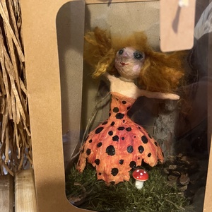 Erdőtündér Mesés környezetben - baba - mama - babaszoba dekoráció - babaszoba kép - Meska.hu