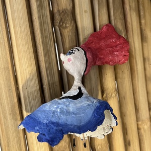 Erdei manólány Mesevilágban - baba - mama - babaszoba dekoráció - babaszoba kép - Meska.hu